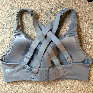 Energy Bra 
High Support, B–DDD Cups. 34B. Grey.